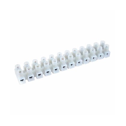 Connector Strip Polyamide 12-pole with raised base