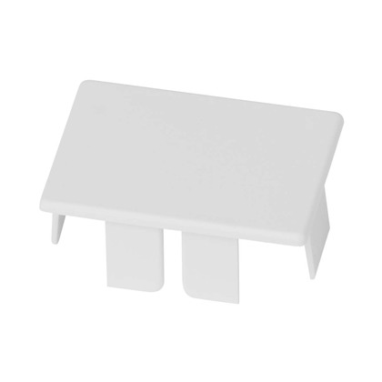 End piece plastic / halogen-free plastic for Installation Trunkings Mini