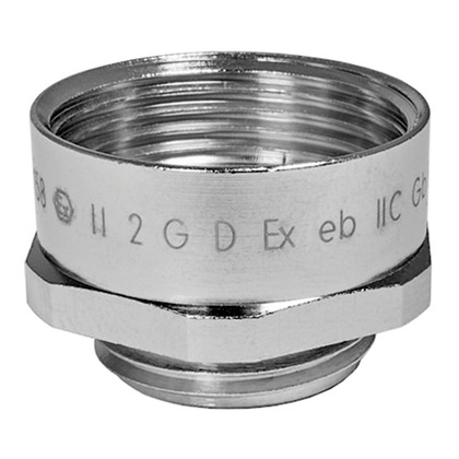 Enlarger Brass IP66/68 Ex Metric - Metric