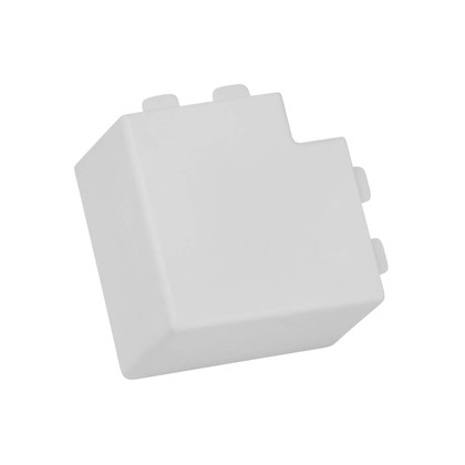 Vertical corner plastic / halogen-free plastic for Installation Trunkings Mini