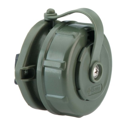 Domestic Panel Mounting Socket Outlet Oval MIL IP68