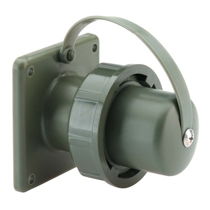 Appliance inlet with Flange IP68