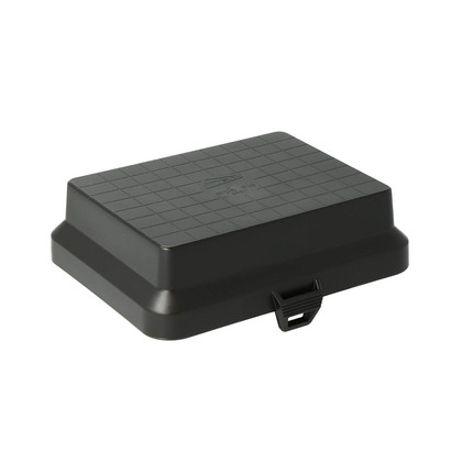 Mounting cover high IP40 Black