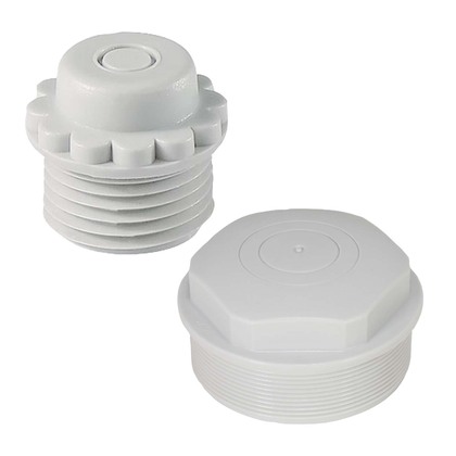 Twisting sleeve Polyethylene IP54 RAL 7035 Metric