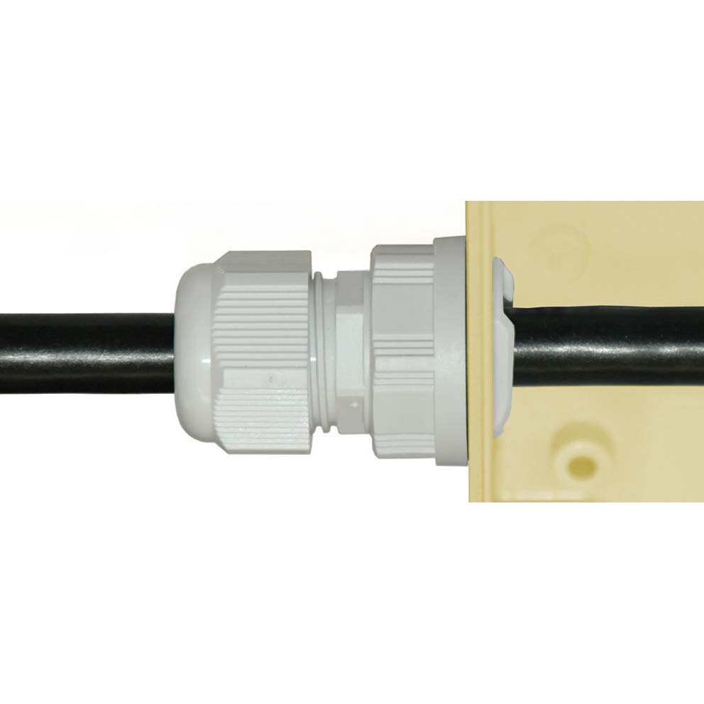 Cable Gland Polyamide "Fix" IP68 RAL7035 Metric