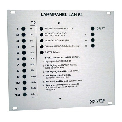 LAN 54-2 Supervision panel Slave Unit