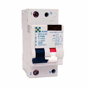 RCBO - Residual Current Circuit Breaker with Overcurrent Protection 