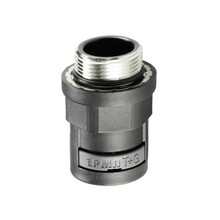 Straight conduit-connector with metal thread IP68 Metric