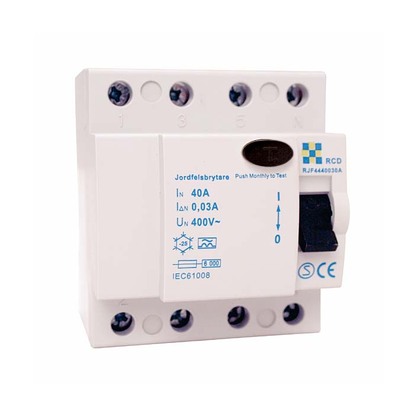 RCCB 4-pole Type A